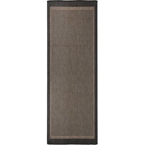 Vloerkleed - Donkerbruin - Polypropyleen - Weerbestendig Uv-bestendig
