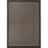 Vloerkleed - Donkerbruin - 100% Polypropyleen - Weerbestendig Uv-bestendig