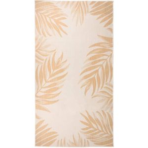 Vidaxl - Outdoor-Teppich Flachgewebe 80x150 cm Blattmuster