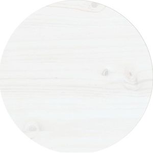 vidaXL-Tafelblad-Ø30x2,5-cm-massief-grenenhout-wit