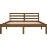 vidaXL-Bedframe-massief-grenenhout-honingbruin-140x200-cm