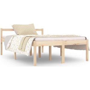 vidaXL Bedframe massief hout 120x190 cm 4FT small double