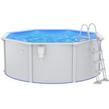 vidaXL Zwembad met veiligheidsladder 360x120 cm