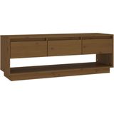 vidaXL-Tv-meubel-110,5x34x40-cm-massief-grenenhout-honingbruin