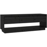 vidaXL-Tv-meubel-110,5x34x40-cm-massief-grenenhout-zwart