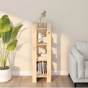 VidaXL Boekenkast/Kamerscherm 41x35x125 cm Massief Grenenhout