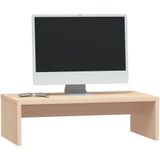 vidaXL Monitorstandaard 50x27x15 cm massief grenenhout