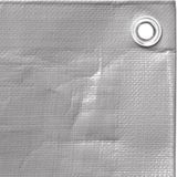 Dekzeil - Grijs - HDPE - 3 x 6 m