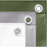 Dekzeil - Grijs - HDPE - 3 x 6 m
