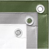 Dekzeil - Wit - HDPE - 8 x 12 m