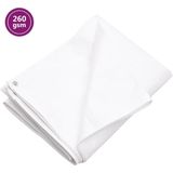 Dekzeil - Wit - HDPE - 8 x 12 m