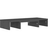 vidaXL-Monitorstandaard-60x24x10,5-cm-massief-grenenhout-grijs