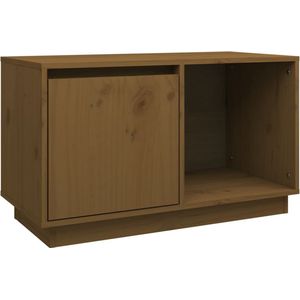 VidaXL-Tv-meubel-74x35x44-cm-massief-grenenhout-honingbruin