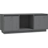 vidaXL-Tv-meubel-110,5x35x44-cm-massief-grenenhout-grijs