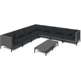 VidaXL-8-delige-Loungeset-met-kussens-poly-rattan-donkergrijs