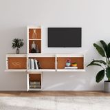 vidaXL-Tv-meubelen-5-st-massief-grenenhout-wit