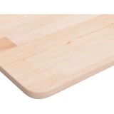vidaXL - Wastafelblad - 100x50x1,5 - cm - onbehandeld - massief