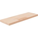 vidaXL Regalboden 60x20x2,5 cm Unbehandeltes Massivholz Eiche