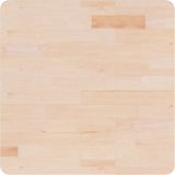 Tischplatte Quadratisch 60x60x4 cm Eichenholz Unbehandelt vidaXL