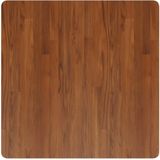 Vidaxl - Tischplatte Quadratisch Dunkelbraun 80x80x4cm Behandelte Eiche