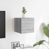 vidaXL TV-Wandschrank Grau Sonoma 30,5x30x30 cm