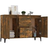 vidaXL Sideboard Räuchereiche 104x35x70 cm Holzwerkstoff
