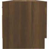 vidaXL-Kledingkast-100x32,5x35-cm-bewerkt-hout-bruin-eikenkleur