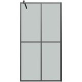 VidaXL-Inloopdouchescherm-100x195-cm-donker-gehard-glas