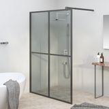 VidaXL-Inloopdouchescherm-100x195-cm-donker-gehard-glas