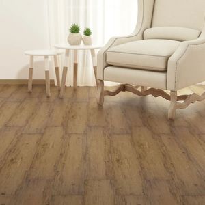 vidaXL - Vloerplanken - zelfklevend - 2,51 - m² - 2 - mm - PVC - walnootbruin