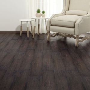 vidaXL - Vloerplanken - zelfklevend - 2,51 - m² - 2 - mm - PVC - donkerbruin