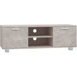 vidaXL TV-Schrank Betongrau 120x40,5x35 cm Holzwerkstoff
