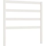 vidaXL Kopfteil Weiß 81x4x100 cm Massivholz Kiefer