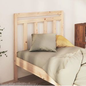 vidaXL - Hoofdbord - 96x4x100 - cm - massief - grenenhout