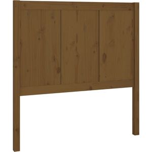 vidaXL Kopfteil Honigbraun 105,5x4x100 cm Massivholz Kiefer