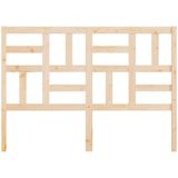 vidaXL Hoofdbord 156x4x104 cm massief grenenhout