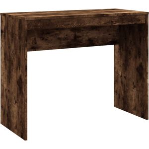 vidaXL-Bureau-90x40x72-cm-bewerkt-hout-gerookt-eikenkleurig