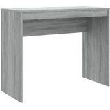 VidaXL Bureau 90x40x72 cm Bewerkt Hout Grijs Sonoma Eiken