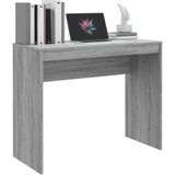 VidaXL Bureau 90x40x72 cm Bewerkt Hout Grijs Sonoma Eiken