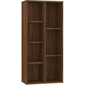 vidaXL-Boekenkast-50x25x106-cm-bruineikenkleurig