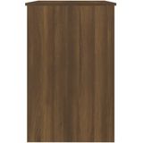 vidaXL Bureau - Bruin - Bewerkt Hout - 100x50x76 cm