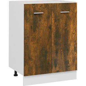 VidaXL Onderkast 60x46x81,5 cm - Bewerkt Hout - Gerookt Eikenkleurig