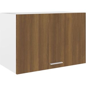 VidaXL Hangende Wandkast 60x31x40 cm - Bewerkt Hout - Bruineikenkleurig