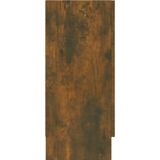 vidaXL-Vitrinekast-120x30,5x70-cm-bewerkt-hout-gerookt-eikenkleurig