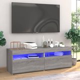 VidaXL-Tv-meubels-2-st-met-LED-verlichting-60x35x40-cm-grij - onoma
