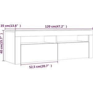 vidaXL-Tv-meubel-met-LED-verlichting-120x35x40-cm-grijs-sonoma-eiken