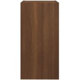 VidaXL Tv-meubel 30,5x30x60 cm - Bewerkt Hout - Bruineikenkleurig