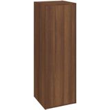 VidaXL TV-meubelen 2 st 30,5x30x90 cm Bewerkt Hout Bruineiken