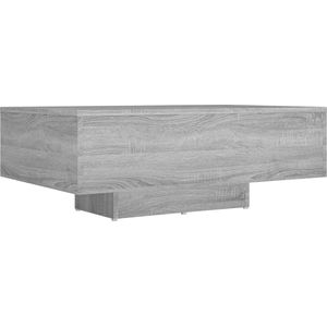 VidaXL Salontafel 85x55x31 cm Bewerkt Hout Grijs Sonoma Eikenkleurig