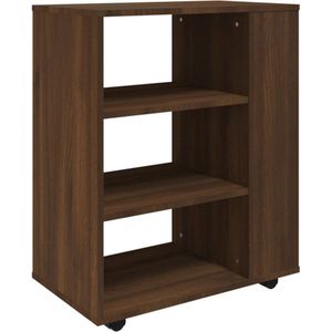 vidaXL-Kast-verrijdbaar-60x35x75-cm-bewerkt-hout-bruineikenkleurig